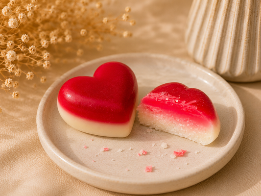 Fondant parfumé Fraise Enchantée – Fondant artisanal senteur fraise 20g