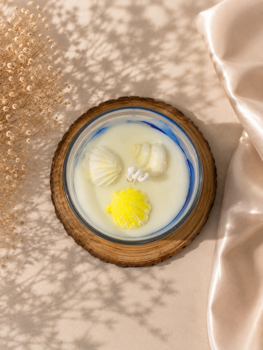 Candle The Song of Seashells (~180g)