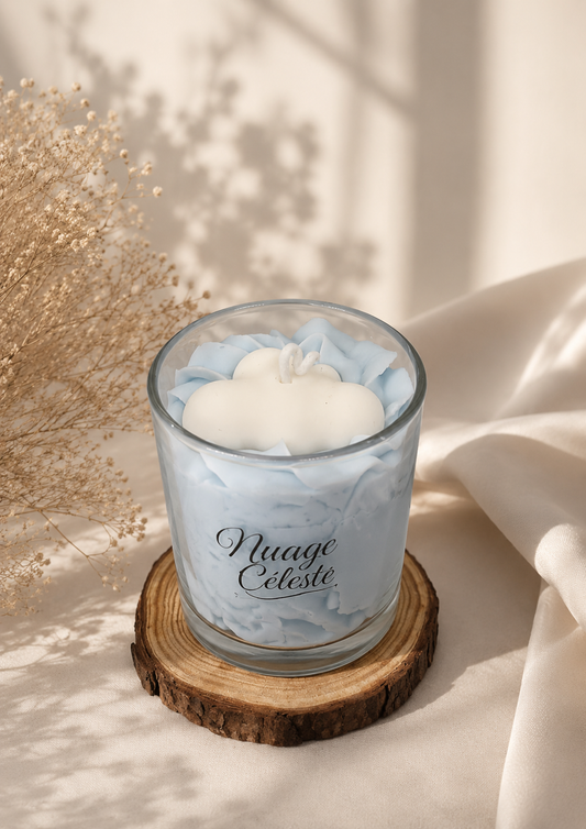 Celestial Cloud Candle (~180g)